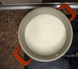 Молочный продукт для приготовления пасхи