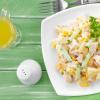 Яичные блинчики для салата: рецепт Салат из блинов с чесноком